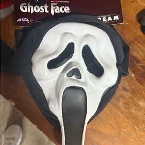 Ghost Face Kids Costume Mask - Black and White